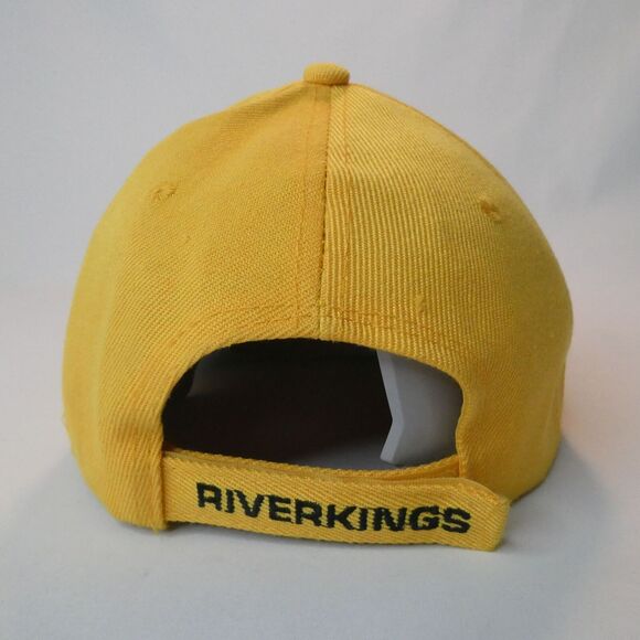 Memphis Riverkings Hockey Hat Yellow Black Embroidered Minor League Mississippi - Picture 5 of 14